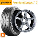 225/45R18 95Y XL コンチネンタル プレミアムコンタクト 7 正規品 タナベ SSR GT X03 クロムシルバー 18-7.5J 国産車用 サマータイヤホイール4本セット