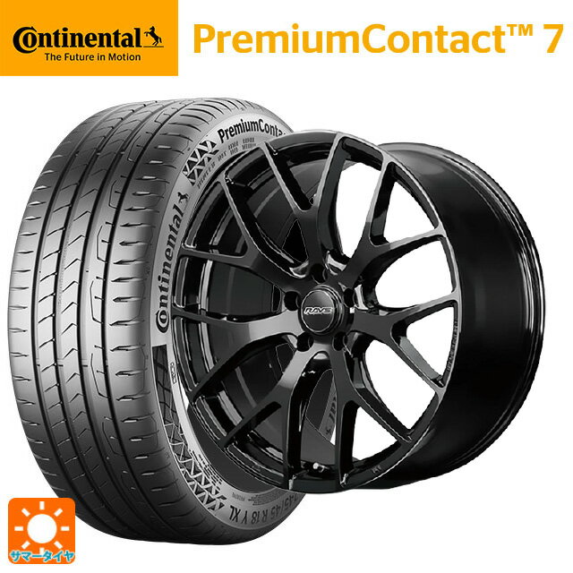 【10/14 20時〜最大3万円OFFクーポン】トヨタ クラウンスポーツ(36系)用 235/55R19 105Y XL コンチネンタル プレミアムコンタクト 7 正規品 レイズ RS 2X7FT BXZ 新品サマータイヤホイール 4本セット