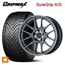 トヨタ ハリアー(80系)用 225/55R19 99W グリップマックス シュアグリップ A/S ブラックレター エンケイ レーシング GTC02 ハイパーシ...