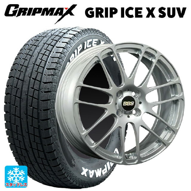 225/70R16 103Q グリップマックス グリップアイスX SUV ホワイトレター #(中古) BBS RE-L2 DS 16-6.5J 国産車用 スタッドレスタイヤホイール4本セット