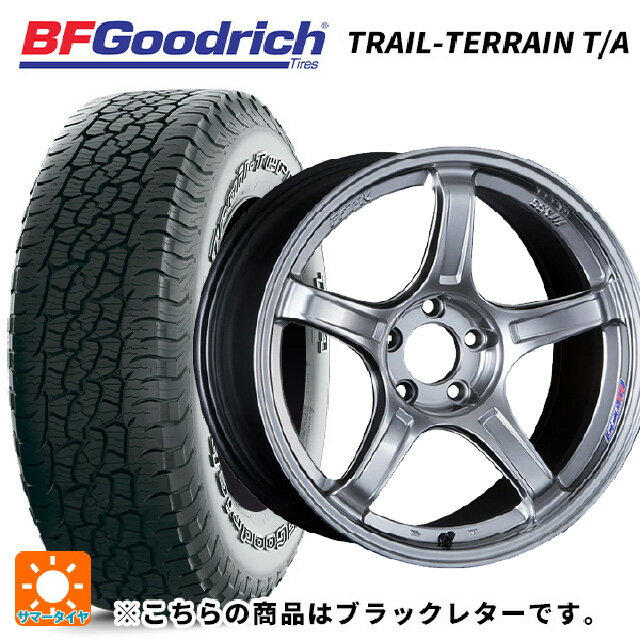 ホンダ ZR-V(RZ4)用 225/55R18 102H XL BFグッドリッチ トレイルテレーン T/A ブラックレター 正規品 タナベ SSR GT X03 クロムシルバー 新品サマータイヤホイール 4本セット