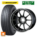 225/45R18 95W ダンロップ エナセーブEC204 ウェッズ ウェッズスポーツ TC105X EJ-TITAN 18-8J 国産車用 サマータイヤホイール4本セット