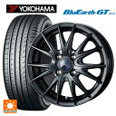【4/28〜5/1 全品ポイント5倍】トヨタ ヤリス(10系)用 185/60R15 84H ヨコハマ ブルーアースGT AE51 ウェッズ ヴェルバ スポルト2 ディープメタル2 新品サマータイヤホイール 4本セット(2)