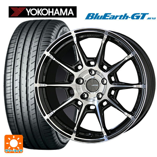 【6/22 20時〜 全品P5倍＆クーポン】225/40R19 93W XL ヨコハマ ブルーアースGT AE51 # 共豊 ガレルナ レフィーノ made by エンケイ BP 19-8J 国産車用 サマータイヤホイール4本セット
