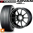 【6/4 20時〜6/5限定 全品P5倍&クーポン】225/45R18 95W XL ヨコハマ アドバンデシベル V553 正規品 ウェッズ ウェッズスポーツ TC105X EJ-TITAN 18-8J 国産車用 サマータイヤホイール4本セット(2)