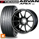【5/9 20時〜 最大3万円OFFクーポン】トヨタ GRヤリス(PA系)用 225/40R18 92Y XL ヨコハマ アドバン アペックス V601 正規品 ウェッズ ウェッズスポーツ TC105X EJ-TITAN 新品サマータイヤホイール 4本セット(2)