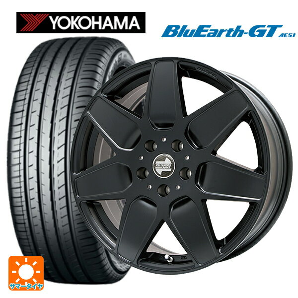 【6/15〜16限定 全品P5倍＆クーポン】ミニ ミニ(F55/F56/F57)用 205/40R18 86W XL ヨコハマ ブルーアースGT AE51 ケレナーズ エムセブン マットブラック 新品サマータイヤホイール 4本セット