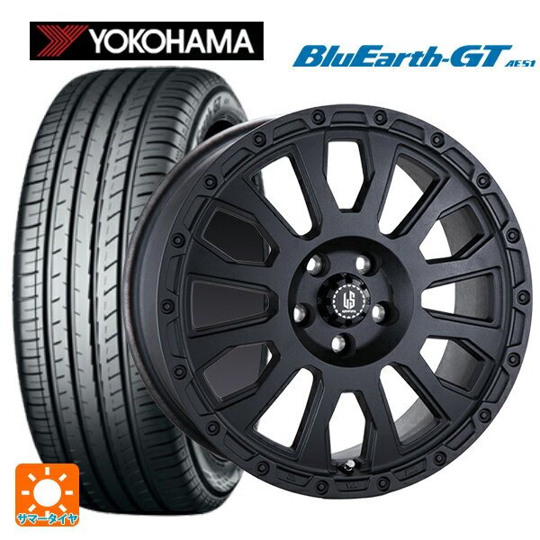 【6/11 1:59迄 全品ポイント5倍】225/40R18 92W XL ヨコハマ ブルーアースGT AE51 # 阿部商会 ラ・ストラーダ アベンチュラ WB 18-8J 国産車用 サマータイヤホイール4本セット