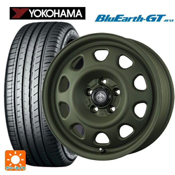 【6/22 20時〜 全品P5倍＆クーポン】205/50R17 93W XL ヨコハマ ブルーアースGT AE51 # トピー ランドフット SWZ OD 17-7J 国産車用 サマータイヤホイール4本セット