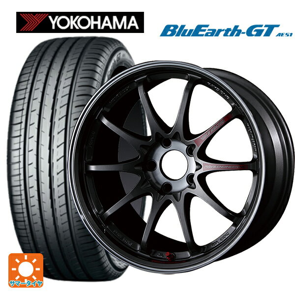 【6/20限定 全品P5倍＆クーポン】245/40R18 97W XL ヨコハマ ブルーアースGT AE51 # レイズ ボルクレーシング CE28SL PG 18-8J 国産車用 サマータイヤホイール4本セット