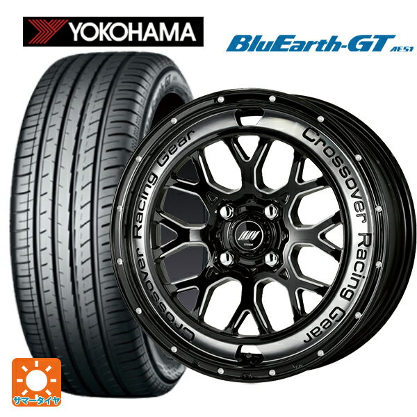 【6/22 20時〜 全品P5倍＆クーポン】155/65R14 75H ヨコハマ ブルーアースGT AE51 ワーク クラッグ CKV BCC 14-4.5J 国産車用 サマータイヤホイール4本セット