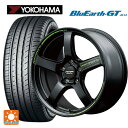 225/45R18 95W XL ヨコハマ ブルーアースGT AE51 エムアイディー MIDレーシング R50 タイプS セミグロスブラック 18-8J 国産車用 サマータイヤホイール4本セット