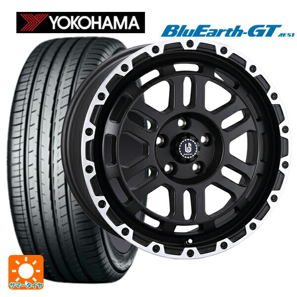【6/11 1:59迄 全品ポイント5倍】245/50R18 100W ヨコハマ ブルーアースGT AE51 阿部商会 ラ・ストラーダ ディスカバー WBRP 18-8J 国産車用 サマータイヤホイール4本セット