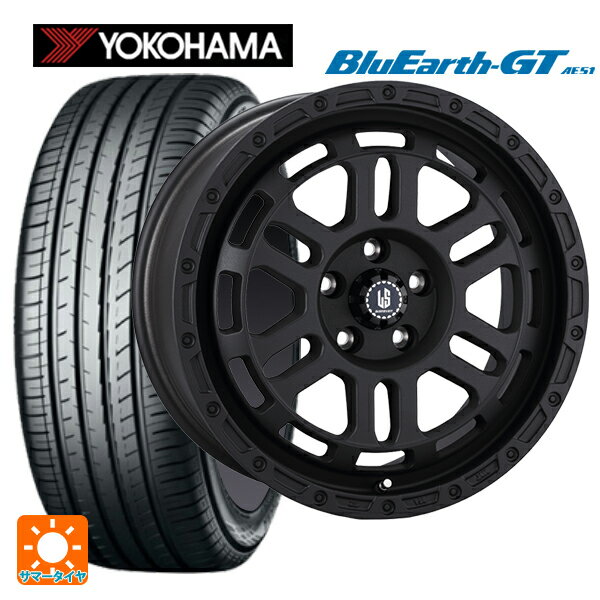 【6/11 1:59迄 全品ポイント5倍】225/45R18 95W XL ヨコハマ ブルーアースGT AE51 阿部商会 ラ・ストラーダ ディスカバー WB 18-8J 国産車用 サマータイヤホイール4本セット
