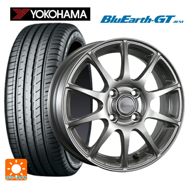 【6/11 1:59迄 全品ポイント5倍】155/65R14 75H ヨコハマ ブルーアースGT AE51 ブリヂストン エコフォルム SE23 GS 14-4.5J 国産車用 サマータイヤホイール4本セット
