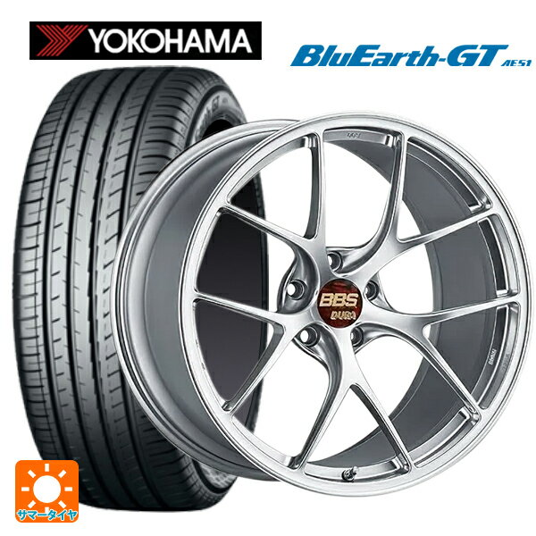 225/35R19 88W XL ヨコハマ ブルーアースGT AE51 BBS RI-D DS 19-8.5J 国産車用 サマータイヤホイール4本セット