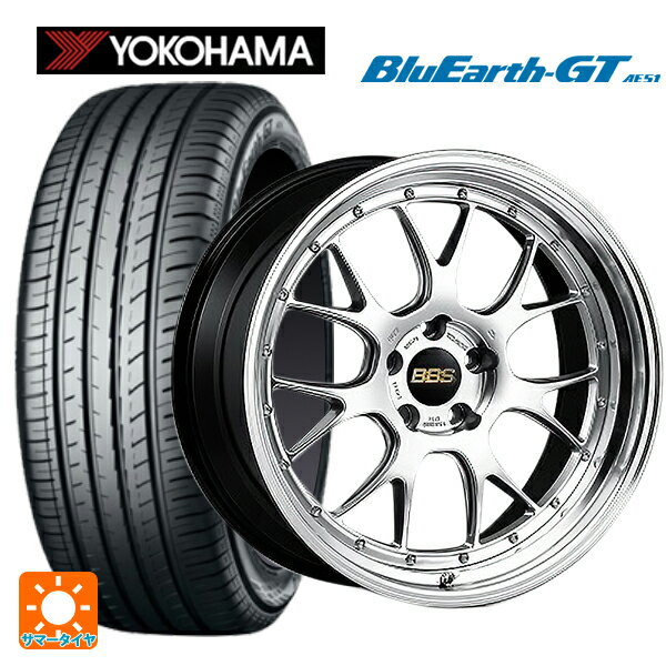 【6/22 20時〜 全品P5倍＆クーポン】225/40R19 93W XL ヨコハマ ブルーアースGT AE51 # BBS LM-R DS-BKBD 19-8.5J 国産車用 サマータイヤホイール4本セット