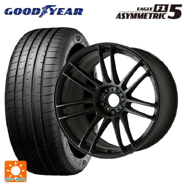 【最大3万円OFFクーポン 5/16 1:59迄】225/35R19 88Y グッドイヤー イーグル F1 アシメトリック5 ワーク エモーション ZR7 MBL 19-8J 国産車用 サマータイヤホイール4本セット