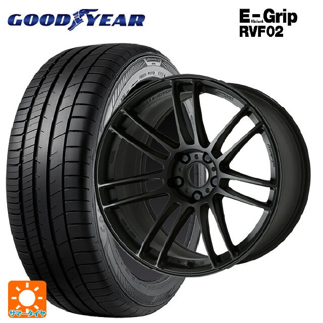 215/45R17 91W XL グッドイヤー エフィシェントグリップ RVF02 ワーク エモーション ZR7 MBL 17-7J 国産車用 サマータイヤホイール4本セット