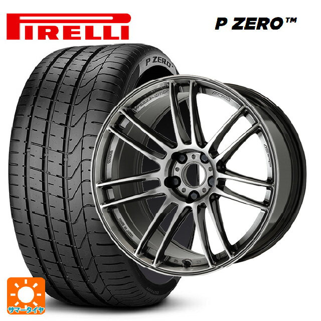 【6/22 20時〜 全品P5倍＆クーポン】225/35R19 88Y XL ピレリ P ZERO ワーク エモーション ZR7 GGM 19-8J 国産車用 サマータイヤホイール4本セット