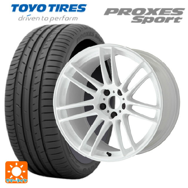 215/55R17 98Y トーヨー プロクセス スポーツ ワーク エモーション ZR7 TW 17-7J 国産車用 サマータイヤホイール4本セット