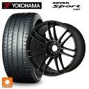 【10/27 10:59迄 全品P5倍&クーポン】225/40R19 93Y XL ヨコハマ アドバンスポーツ V107 正規品 ワーク エモーション ZR7 MBL 19-8J 国産車用 サマータイヤホイール4本セット