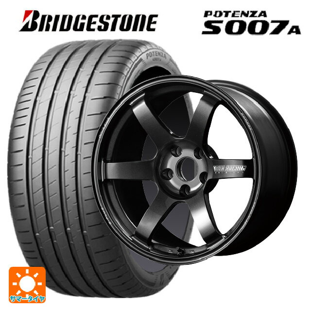 【最大3万円OFFクーポン 5/16 1:59迄】215/45R18 93Y XL ブリヂストン ポテンザ S007A 正規品 レイズ ボルクレーシング TE37サーガ S-プラス MM 18-7.5J 国産車用 サマータイヤホイール4本セット