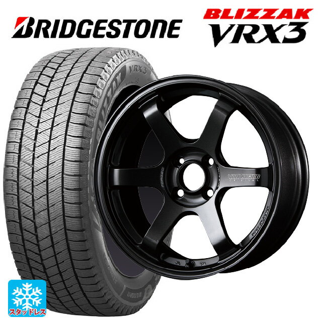 165/50R15 73Q ブリヂストン ブリザック VRX3 # 正規品 レイズ ボルクレーシング TE37ソニック MM 15-5J 国産車用 スタッドレスタイヤホイール4本セット