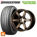 【7/19 20時〜 最大3万円OFFクーポン】スバル レヴォーグ(VN系)用 225/45R18 95W XL ブリヂストン エコピア NH200 正規品 # レイズ ボルクレーシング TE37サーガ S-プラス BR 新品サマータイヤホイール 4本セット(2)