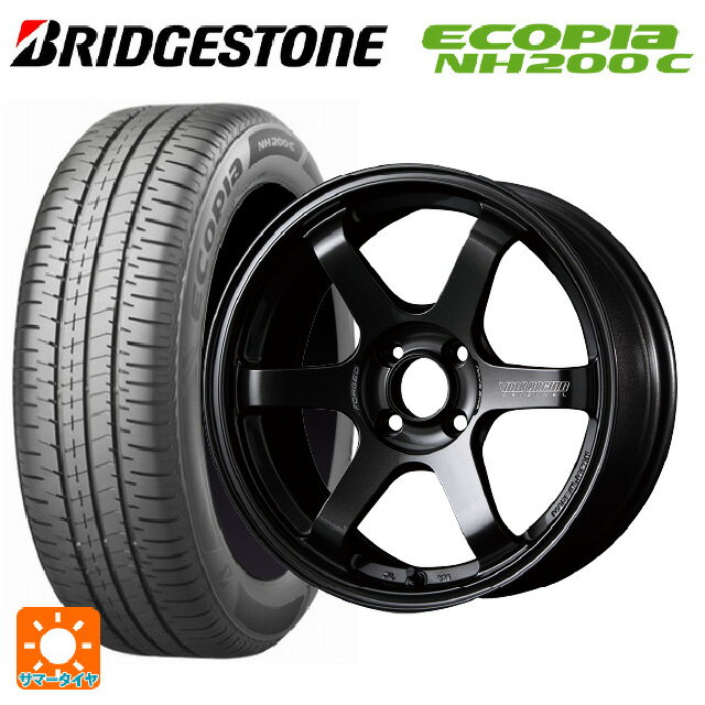 【6/22 20時〜 全品P5倍＆クーポン】175/55R15 77V ブリヂストン エコピア NH200C 正規品 # レイズ ボルクレーシング TE37ソニック MM 15-5.5J 国産車用 サマータイヤホイール4本セット