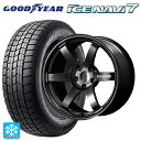 215/50R17 91Q グッドイヤー アイスナビ7(数量限定) # レイズ ボルクレーシング TE37サーガ S-プラス MM 17-7J 国産車用 スタッドレスタイヤホイール4本セット(2)