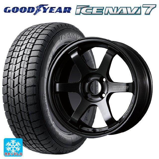 2025年製 165/65R15 81Q グッドイヤー アイスナビ7(数量限定) # レイズ ボルクレーシング TE37ソニック MM 15-5.5J 国産車用 スタッドレスタイヤホイール4本セット