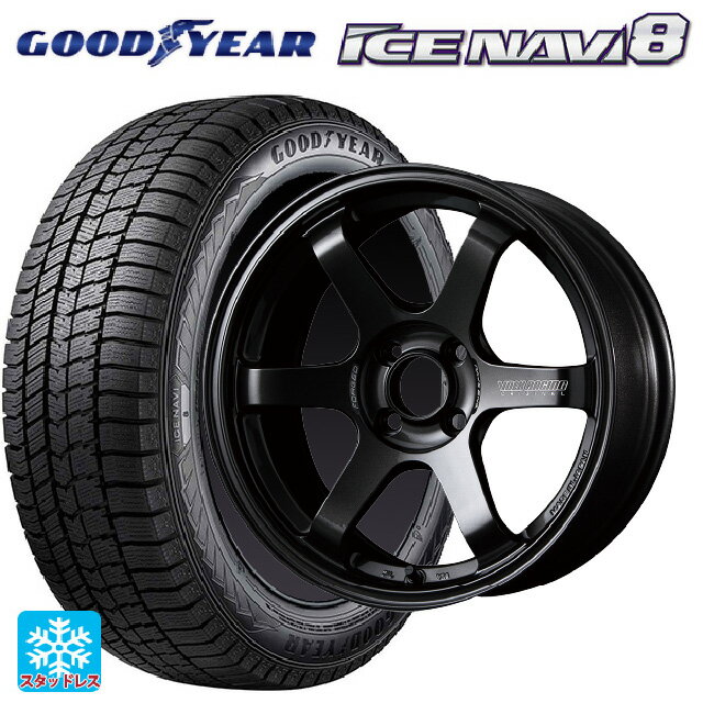 スズキ スイフト(ZC/ZD 13/43/53/83系)用 185/55R16 83Q グッドイヤー アイスナビ8 レイズ ボルクレーシング TE37ソニック MM 新品スタッドレスタイヤホイール 4本セット