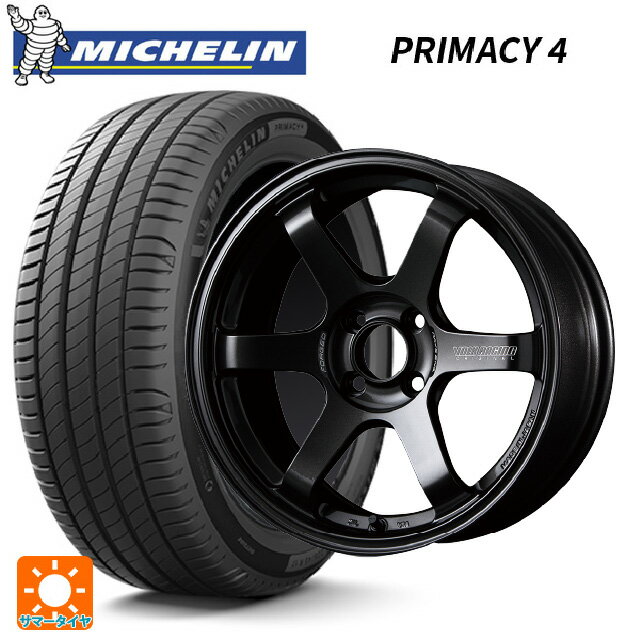 【6/15〜16限定 全品P5倍＆クーポン】185/60R15 88H XL ミシュラン 正規品 プライマシー4 レイズ ボルクレーシング TE37ソニック MM 15-5.5J 国産車用 サマータイヤホイール4本セット