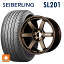 【8/20限定 最大3万円OFFクーポン】215/60R17 96H セイバーリング セイバーリング SL201(ブリヂストン工場生産) レイズ ボルクレーシング TE37サーガ S-プラス BR 17-7J 国産車用 サマータイヤホイール4本セット