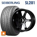 165/45R16 74V XL セイバーリング セイバーリング SL201(ブリヂストン工場生産) レイズ ボルクレーシング TE37ソニック MM 16-5.5J 国産車用 サマータイヤホイール4本セット