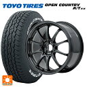 【5/9 20時〜 最大3万円OFFクーポン】235/60R18 103H トーヨー オープンカントリー A/T EX ホワイトレター ＃ レイズ ボルクレーシング CE28N プラス MM 18-7.5J 国産車用 サマータイヤホイール4本セット