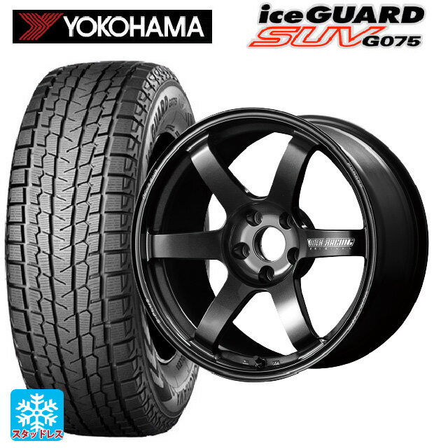 スバル フォレスター(SL系)用 2025年製 225/55R18 98T ヨコハマ アイスガードSUV G075 # レイズ ボルクレーシング TE37サーガ S-プラス MM 新品スタッドレスタイヤホイール 4本セット