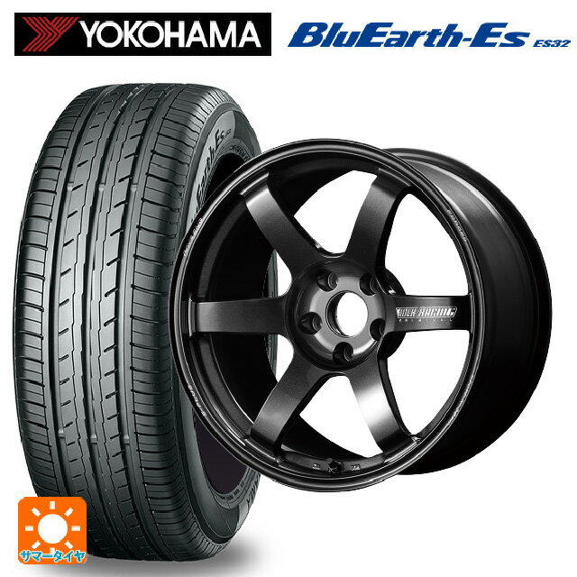 【最大3万円OFFクーポン 5/16 1:59迄】215/45R18 93W ヨコハマ ブルーアースEs ES32 レイズ ボルクレーシング TE37サーガ S-プラス MM 18-7.5J 国産車用 サマータイヤホイール4本セット