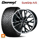 【7/19 20時〜 最大3万円OFFクーポン】235/55R19 105W XL グリップマックス シュアグリップ A/S ブラックレター ウェッズ レオニス...