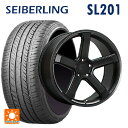 【5/9 20時〜 最大3万円OFFクーポン】245/35R20 95W XL セイバーリング セイバーリング SL201(ブリヂストン工場生産） エムエルジェイ ハイペリオン CVS1.5 Half Gloss Black 20-8.5J 国産車用 サマータイヤホイール4本セット