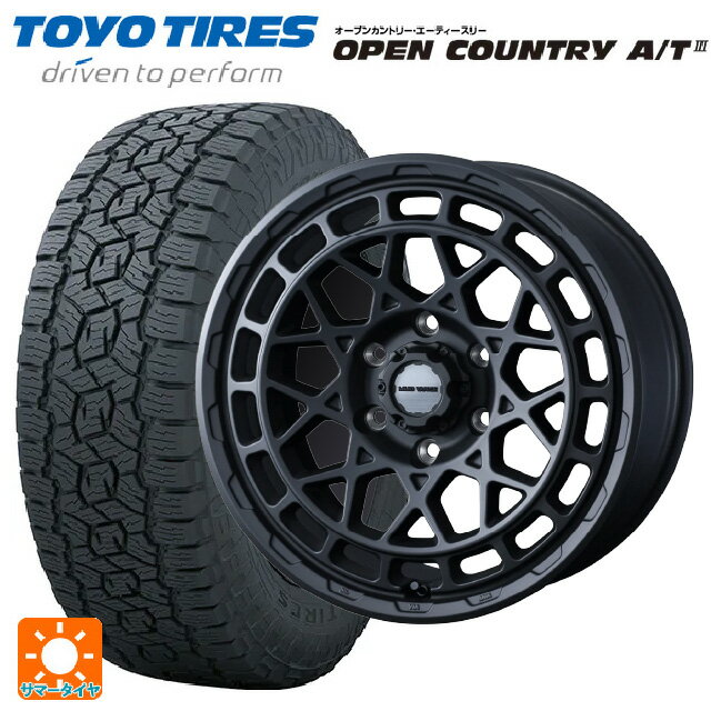 トヨタ ランドクルーザー250(250系)用 265/60R20 112H トーヨー オープンカントリー AT3 ブラックレター マッドヴァンス X タイプM # フルマットブラック 新品サマータイヤホイール 4本セット