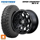 【5/9 20時〜 最大3万円OFFクーポン】トヨタ ハイラックス(120系)用 285/70R17 116P トーヨー オープンカントリー MTR ブラックレター チームデイトナ M9+ スペックm AOJ 新品サマータイヤホイール 4本セット