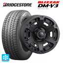 ジープ ラングラー(JL系)用 265/70R17 115Q ブリヂストン ブリザック DMV3 正規品 # クリムソン MG アーマー FF ショットガンブラック 新品スタッドレスタイヤホイール 5本セット