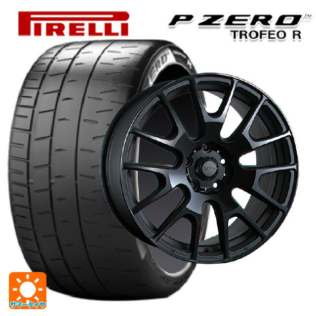 225/40R18 92Y ピレリ P-ZERO トロフェオR 正規品 エムエルジェイ イグナイト エクストラック ブラック 18-8.5J 国産車用 サマータイヤホイール4本セット