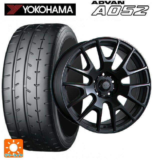 即日発送 トヨタ GRヤリス(PA系)用 2024年製 235/40R18 95Y XL ヨコハマ アドバン A052 イグナイト エクストラック ブラック 新品サマータイヤホイール 4本セット