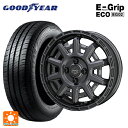 【10/27 10:59迄 全品P5倍&クーポン】165/65R14 79S グッドイヤー エフィシェントグリップ エコ EG02 共豊 PPX D10X マットダークガンメタリック 14-4.5J 国産車用 サマータイヤホイール4本セット