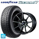 スバル レヴォーグ(VN系)用 225/45R18 91Q グッドイヤー アイスナビ7(数量限定) # ウェッズ ウェッズスポーツ SA99R WBC 新品スタッドレスタイヤホイール 4本セット