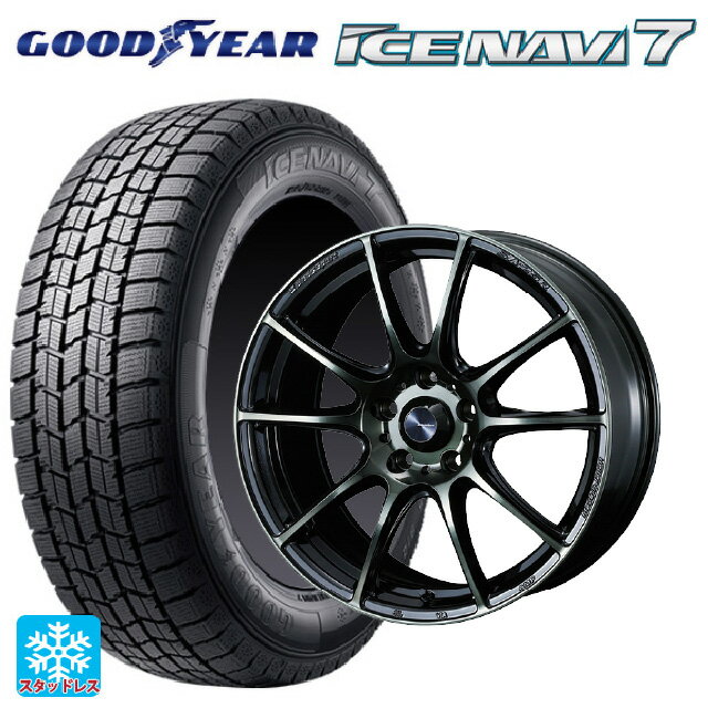 215/50R17 91Q グッドイヤー アイスナビ7(限定) # ウェッズ ウェッズスポーツ SA25R WBC 17-7J 国産車..