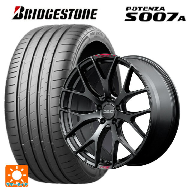 【6/22 20時〜 全品P5倍＆クーポン】245/40R18 97Y XL ブリヂストン ポテンザ S007A 正規品 レイズ ホムラ 2X7FT スポーツエディション B7J 18-7.5J 国産車用 サマータイヤホイール4本セット